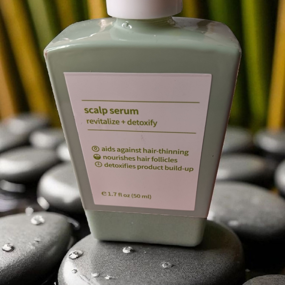 Green Scalp Serum for Hair Health